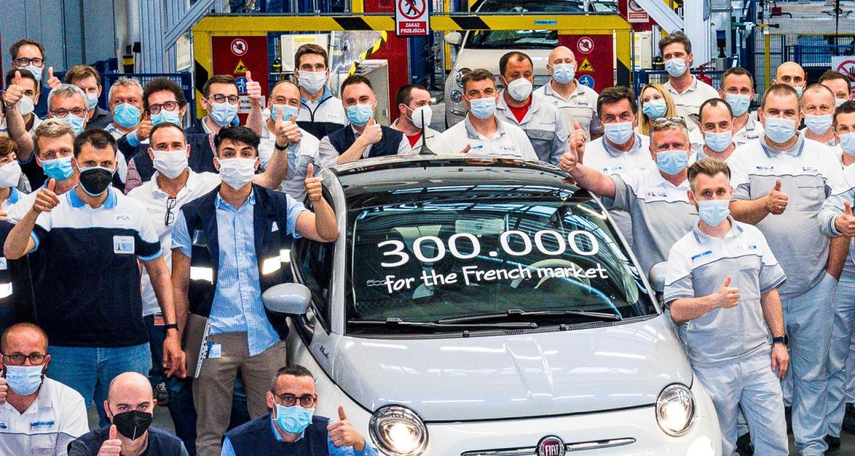 Le saviez-vous : le marché français va recevoir sa 300.000ème Fiat 500