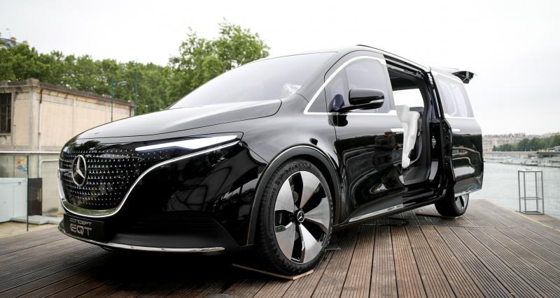  - Mercedes Concept EQT : nos photos du futur ludospace électrique