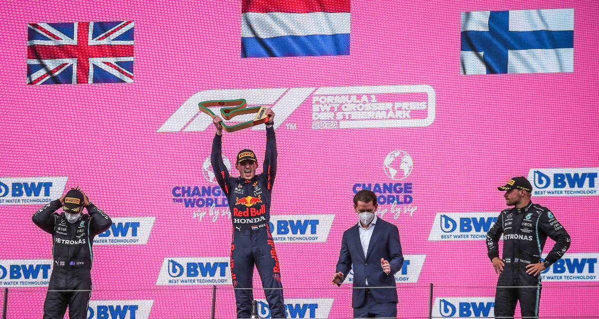Le podium du Grand Prix de Styrie | F1 2021