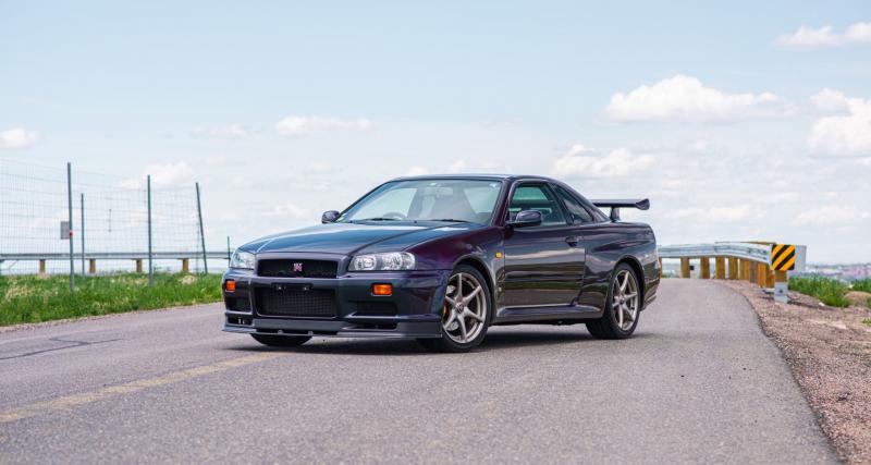  - Record de vente à plus de 300 000 $ pour une Nissan Skyline GT-R R34 “Midnight Purple”