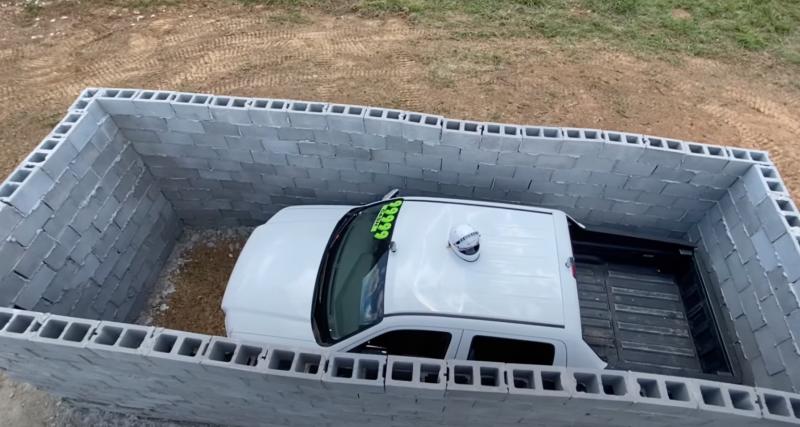  - VIDEO - Honda Ridgeline vs un mur de briques : qui va l’emporter ?