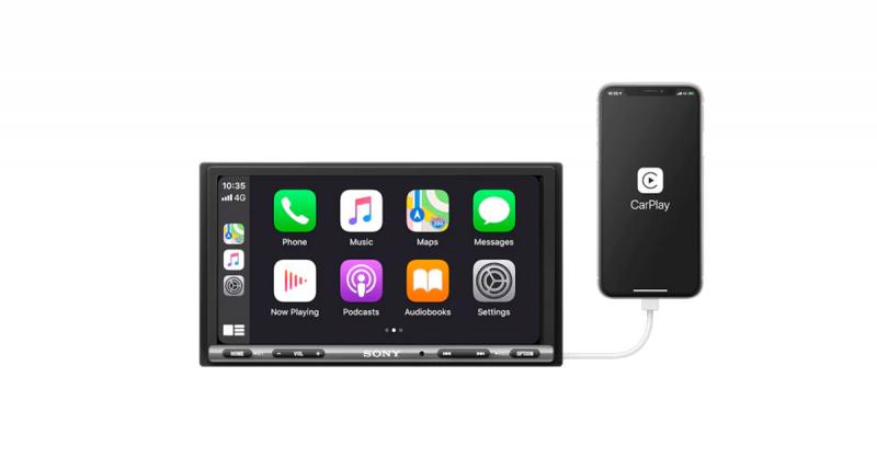  - Sony USA commercialise un autoradio CarPlay et Android Auto à prix canon