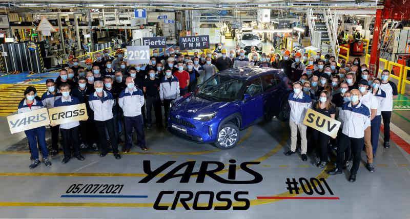  - Made in France : la Toyota Yaris Cross a entamé sa production