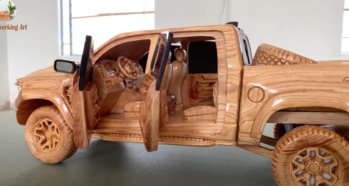 Des voitures en bois, 5 choses à savoir sur des sculptures aux détails  impressionnants 