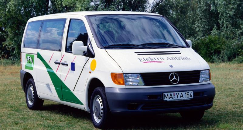  - Mercedes-Benz Vito 108 E : 170 km d’autonomie pour cet utilitaire 100% électrique de 1996 !