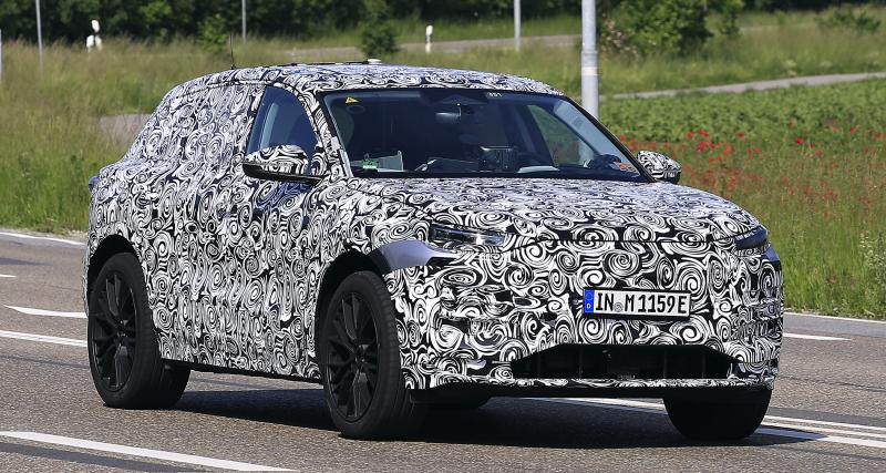  - Audi Q6 e-tron (2022) : le cousin du Porsche Macan électrique surpris en Allemagne