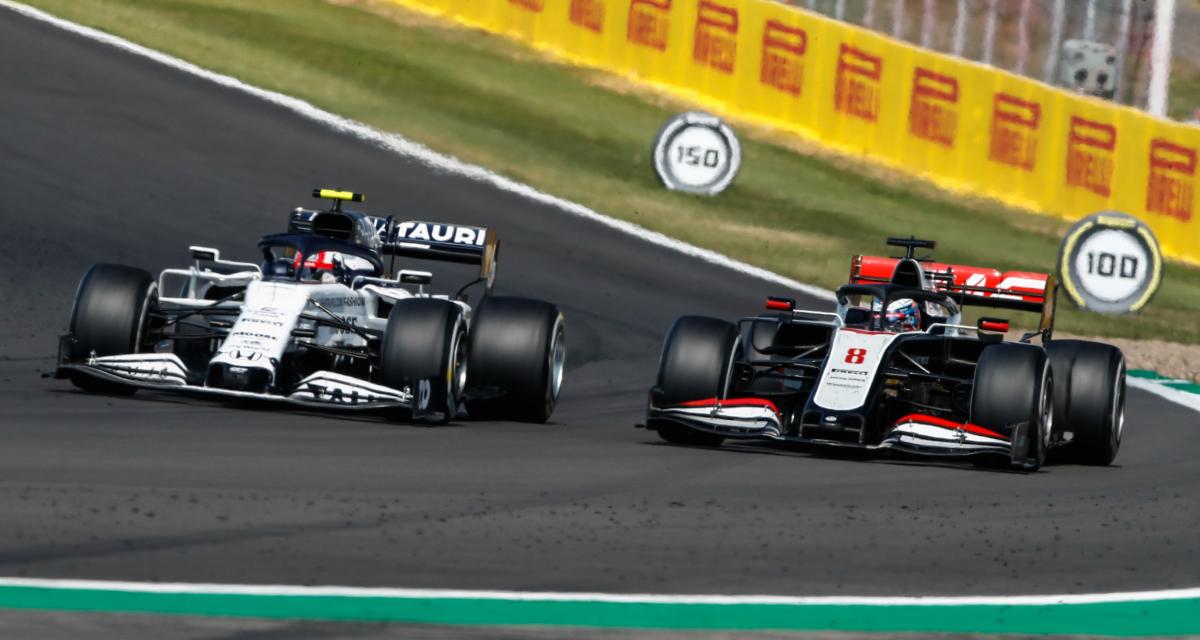 Grosjean et Gasly à SIlverstone en 2020 | F1