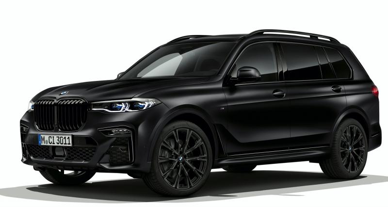  - BMW X7 Edition Frozen Black (2021) : le grand SUV s’offre une sombre série limitée