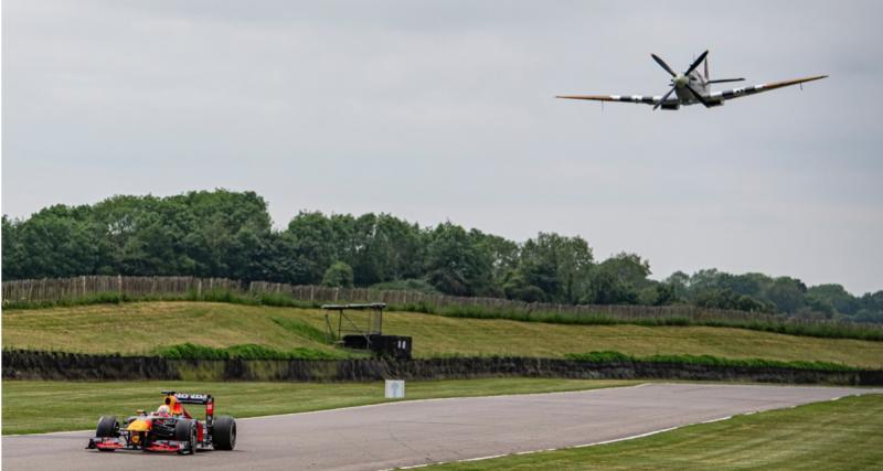 Oracle Red Bull Racing - Avion de chasse, bus et voiture sur deux roues : Red Bull F1 affronte l’élite britannique