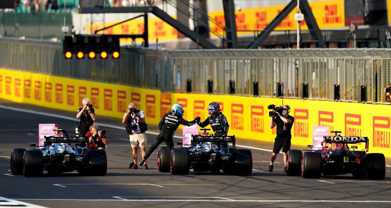 Mercedes-AMG Petronas Formula One Team - F1 - Le parking des pilotes au Grand Prix de Grande Bretagne en vidéo