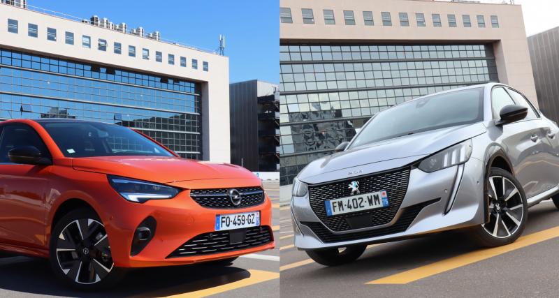 Opel Corsa-e ou Peugeot e-208 : laquelle choisir ?