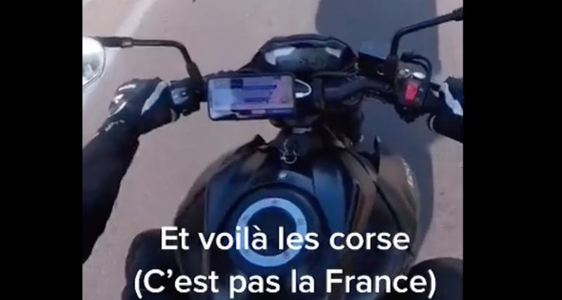  - VIDEO - Visiblement en Corse, le Code de la route n’est pas le même qu’en France et il vaut mieux le respecter