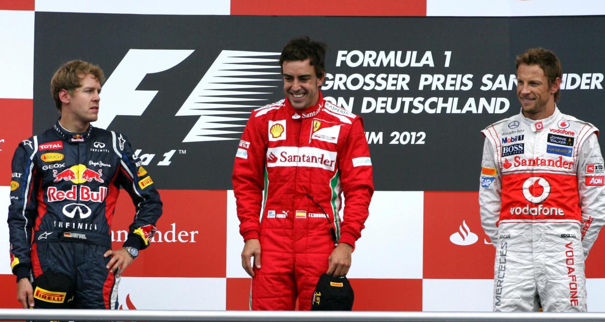 Podium Grand Prix d'Allemagne 2012 | F1