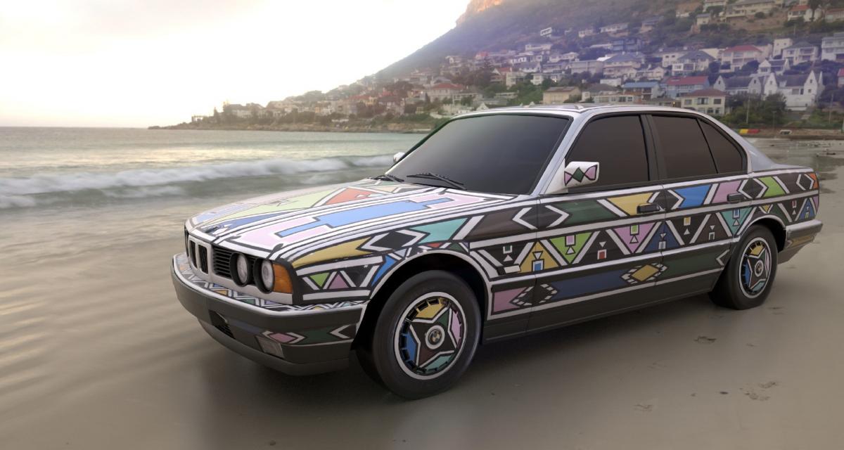 La BMW 525i de 1991 par Esther Mahlangu