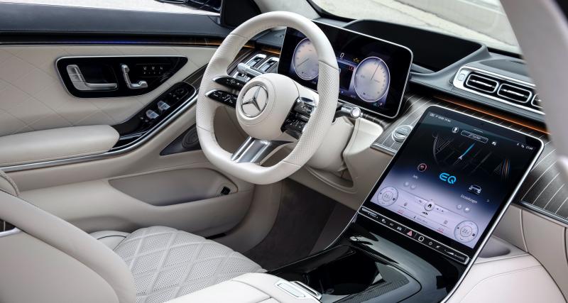 Mercedes Classe S 580e (2021) : la limousine à l’étoile passe à l’hybride rechargeable - Mercedes Classe S 580e (2021)
