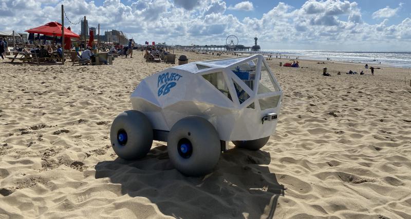  - VIDEO - Beach Bot : une voiture autonome qui collecte les mégots de cigarettes sur la plage