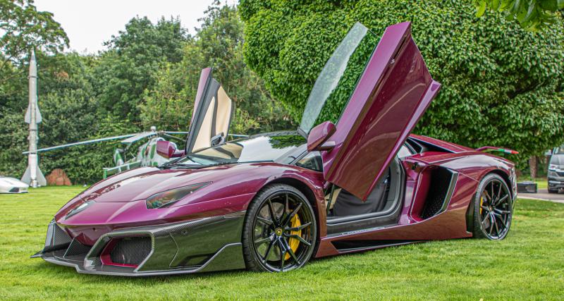  - Huber livre sa première Lamborghini Aventador dans l’ancienne propriété de David Beckham