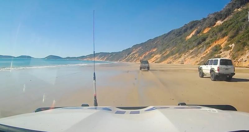  - VIDEO - Rouler sur la plage en Australie c’est amusant, mais c’est surtout interdit