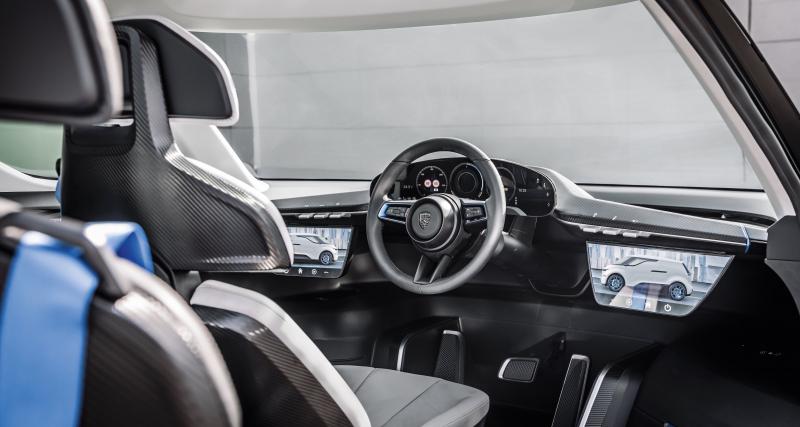  - Porsche Vision Renndienst : l’habitacle du minivan autonome dévoilé