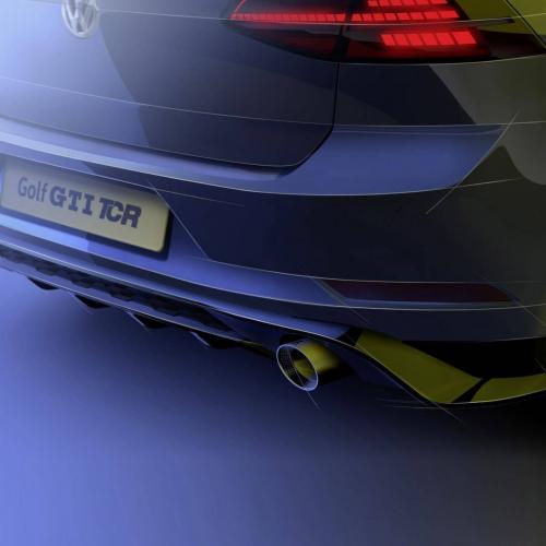 Volkswagen Golf GTI TCR (version route - teasers)