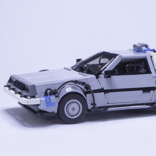 Delorean DMC-12 de “Retour vers le futur” l Les photos du modèle en Lego