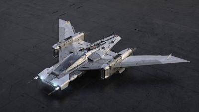 Tri-Wing S-91x Pegasus Starfighter | Les photos du vaisseau spatial signé Porsche et Lucasfilm