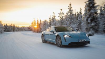 Porsche Taycan 4S | Les photos de la berline 100% électrique en Finlande