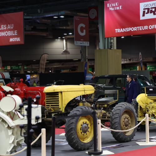 Les tracteurs : au cœur de l'histoire automobile | nos photos de l'exposition au Rétromobile 2020