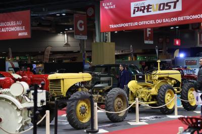 Les tracteurs : au cœur de l'histoire automobile | nos photos de l'exposition au Rétromobile 2020