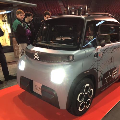 Citroën AMI 100% Electric | nos photos du reveal à la Défense Arena