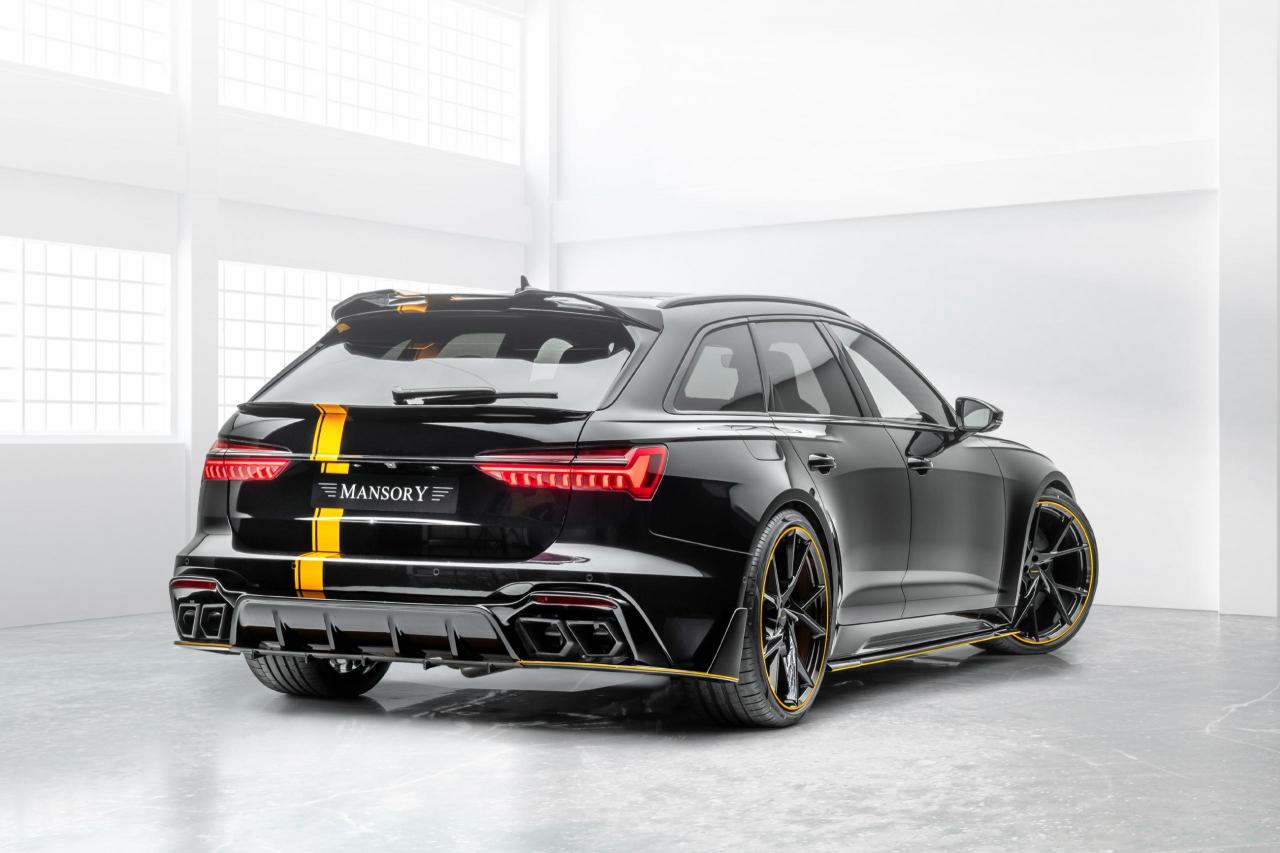 Audi Rs6 By Mansory Presque Sobre Pour Une Fois