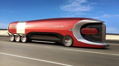 Bugatti Hyper Truck | Les photos du camion futuriste 100% électrique