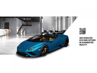 Lamborghini Huracan EVO RWD Spyder | Les photos de la sportive à toit rétractable