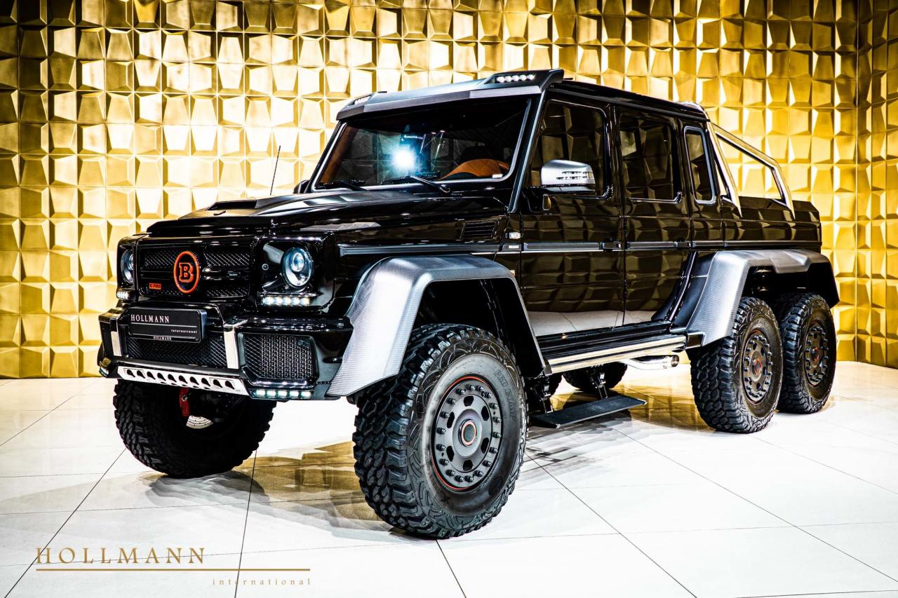 Mercedes G 63 Amg 6x6 By Brabus Le Pick Up Bling Bling A Pres De 1 Million D Euros