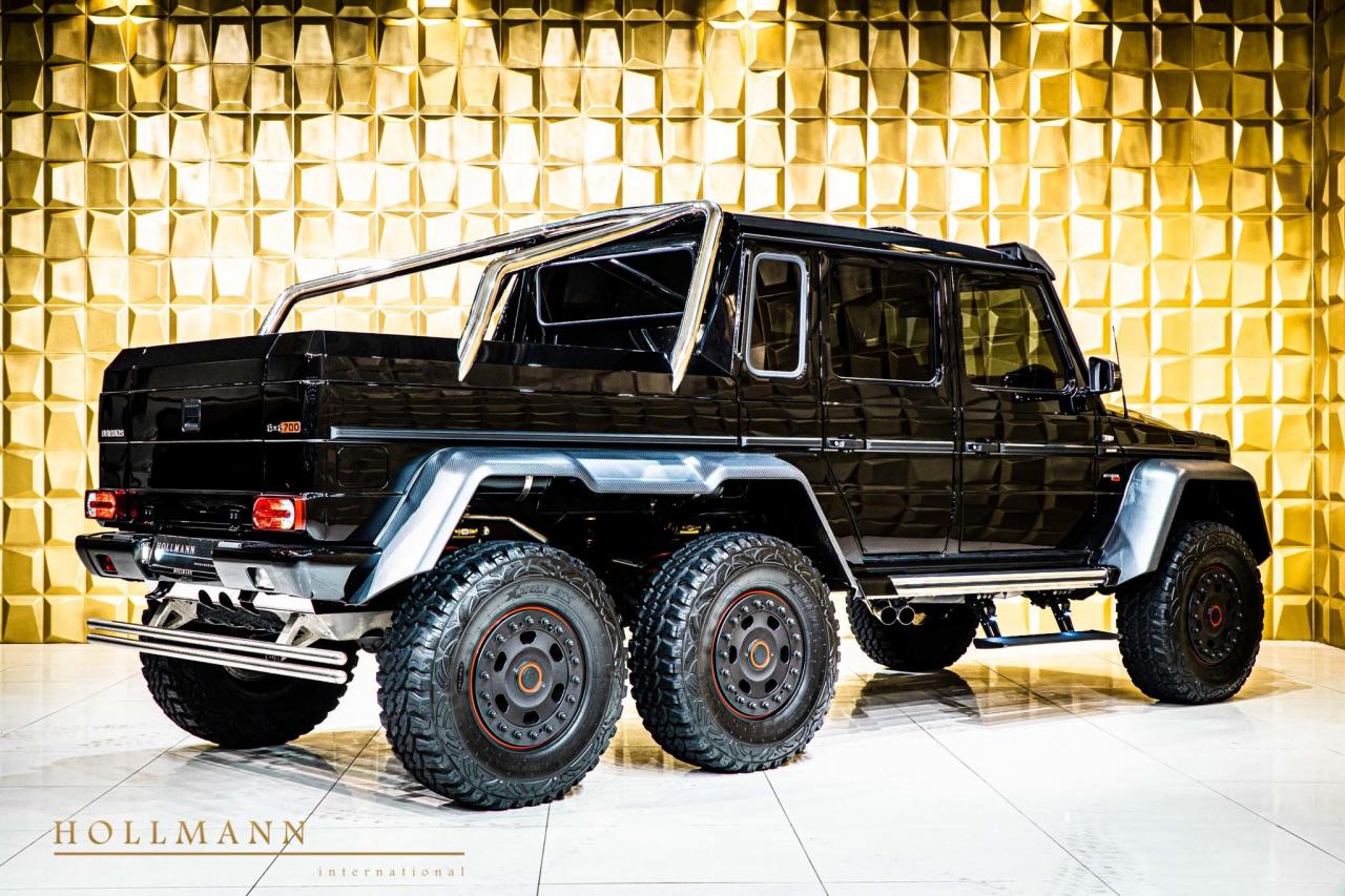 Mercedes G 63 Amg 6x6 By Brabus Le Pick Up Bling Bling A Pres De 1 Million D Euros