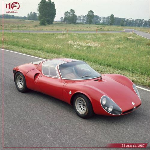 Alfa Romeo Tipo 33 Stradale & Carabo | Les photos historiques