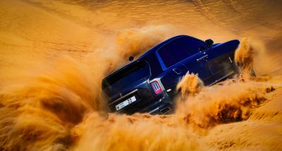 Rolls-Royce Cullinan | Les photos du SUV dans le désert d’Arabie