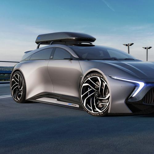 Mercedes EQR | un concept de break électrique par un designer indépendant