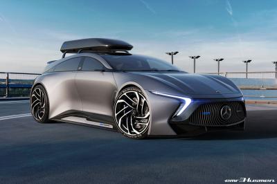 Mercedes EQR | un concept de break électrique par un designer indépendant