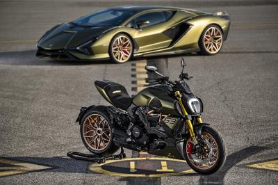 Ducati Diavel 1260 Lamborghini | Les photos de la moto en édition limitée