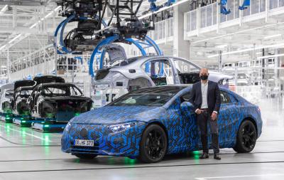 Mercedes EQ 2022 | Les photos des six modèles 100% électriques en préparation