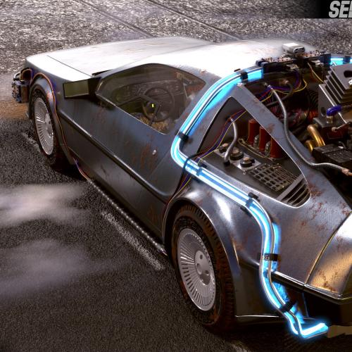 La DeLorean de Retour vers le Futur dans les moindres détails | les photos