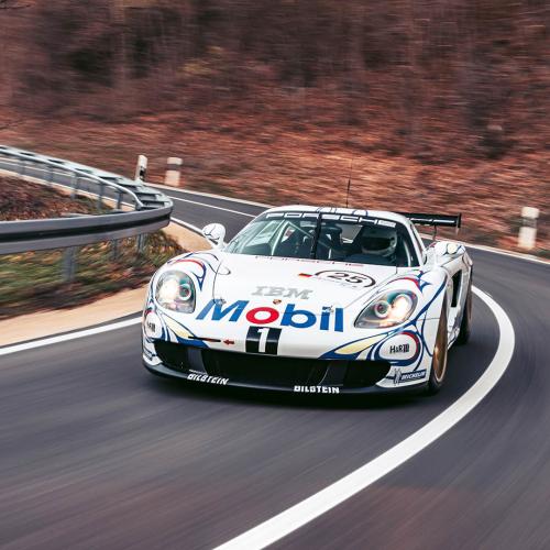 Porsche Carrera GT-R | Les photos de l’unique Carrera GT préparée pour la course