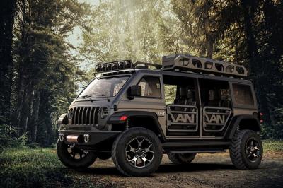 Jeep “Vangler” | Les photos du Jeep Wrangler transformé en van