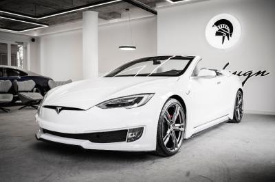 Tesla Model S Cabriolet | Les photos de la réalisation d’Ares Design