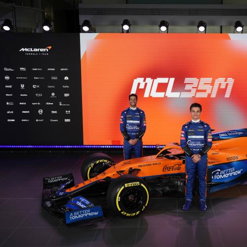 F1 2021 | la McLaren MCL35M en images