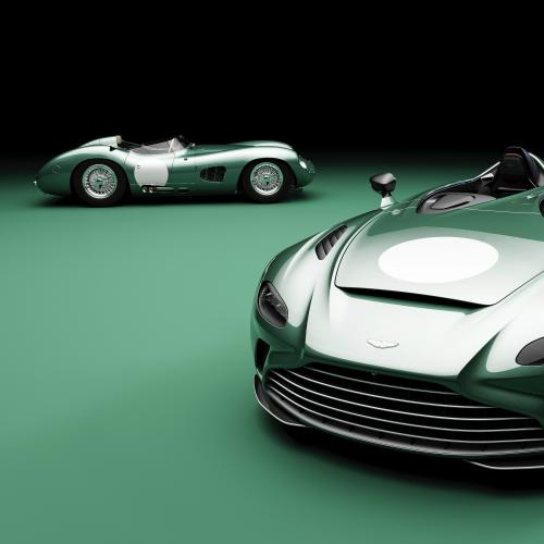 Aston Martin DBR1 V12 Speedster | Les photos de la sportive en livrée exclusive