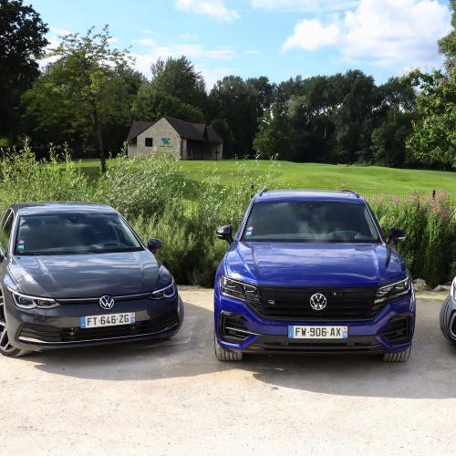 Essai Volkswagen hybrides rechargeables | Nos photos de la Golf et du Touareg en versions Plug-in hybrid