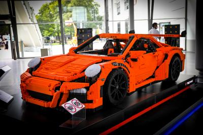 Porsche 911 GT3 RS by Lego | nos photos au salon de Munich 2021