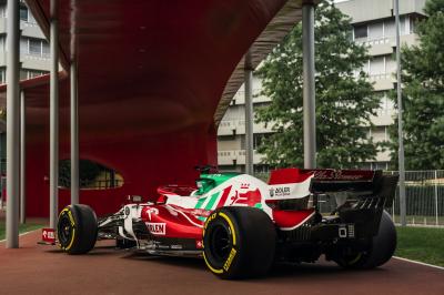 F1 - L'Alfa Romeo aux couleurs de l'Italie